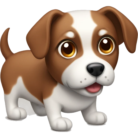 brown small dog emoji
