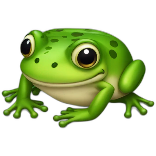 Friday frog emoji