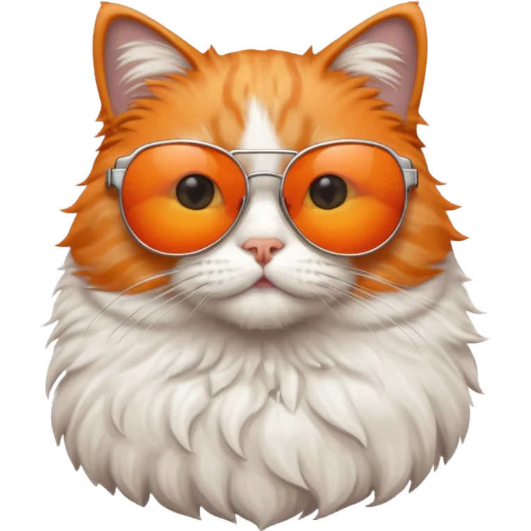 Cat wearing sunglasses emoji