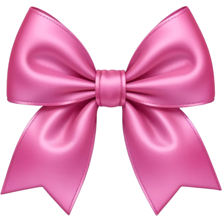 aesthetic pink bow with gentle gradients, no text emoji