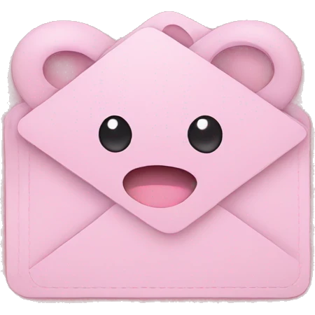 Credits cards baby pink  emoji