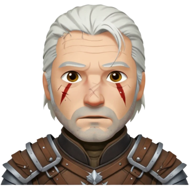 The Witcher 3 Geralt emoji