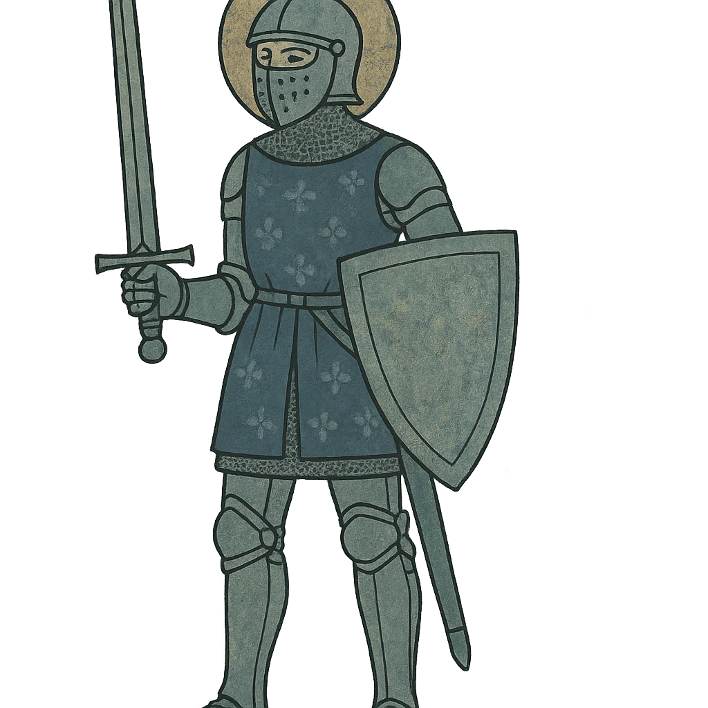 knight in a armor emoji