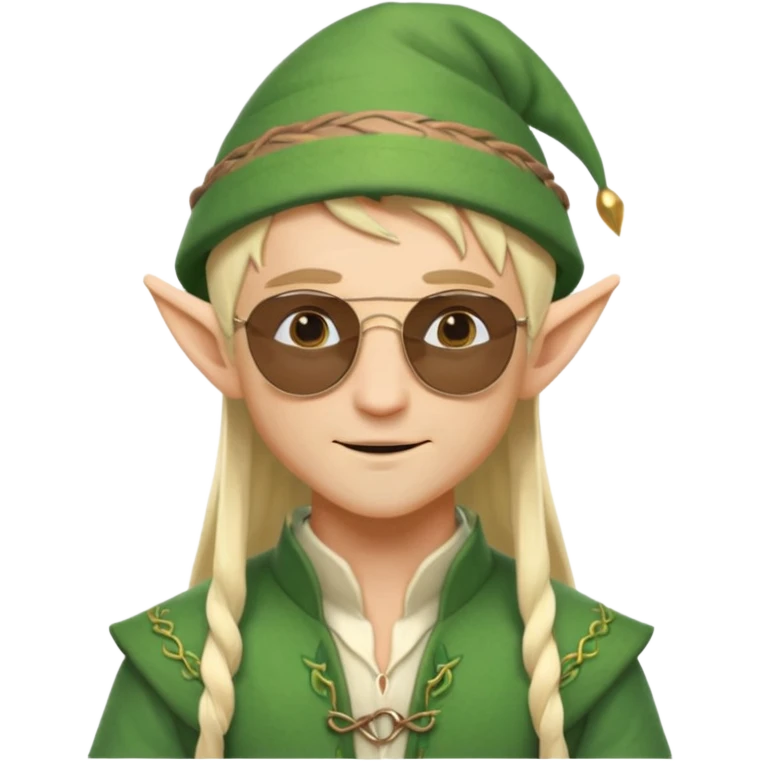 elf male legolas summer wibe emoji