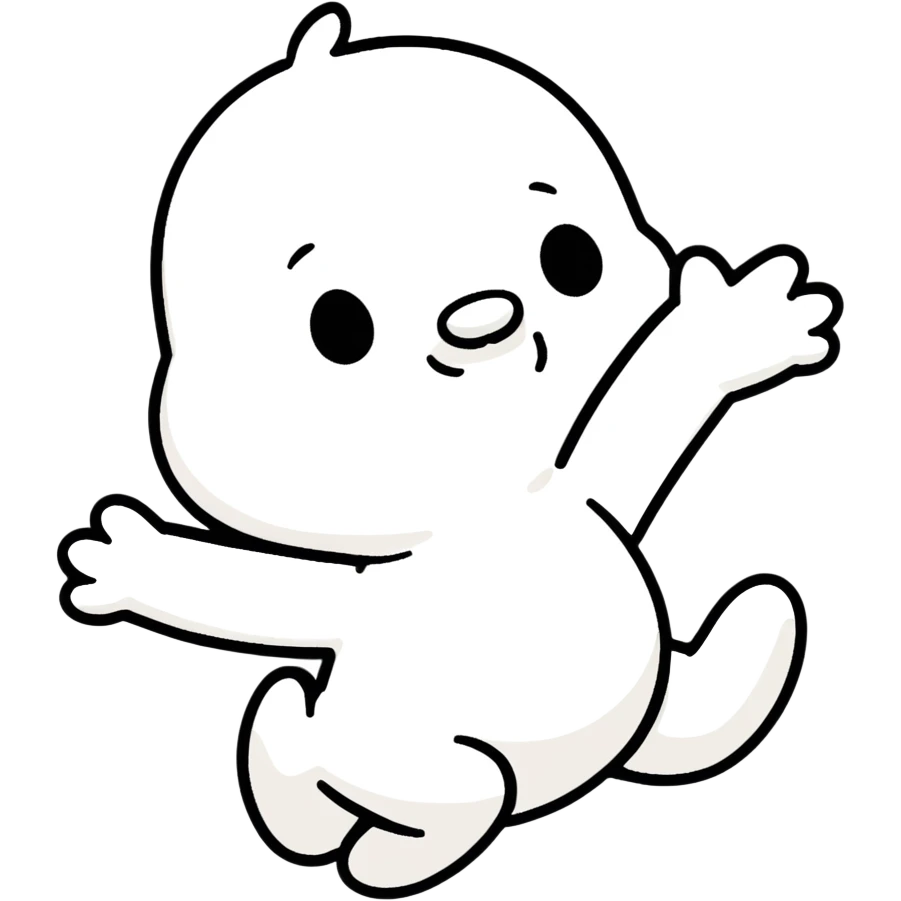 Snoopy dancing fat emoji
