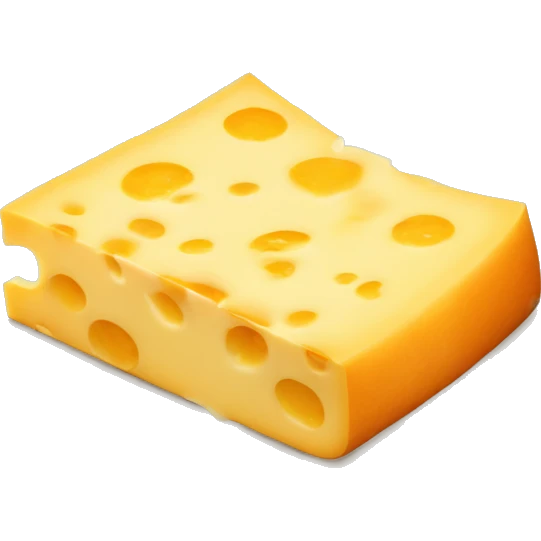 Slice Colby jack cheese  emoji