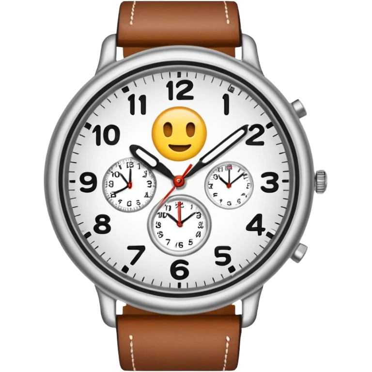 analog watch emoji