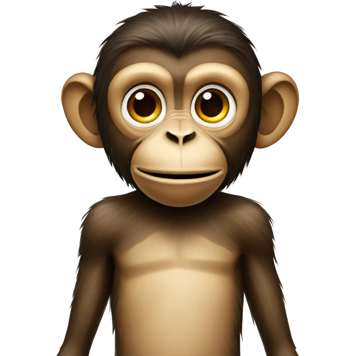 monkey with banna corwn emoji
