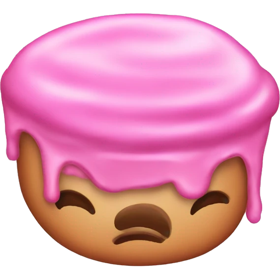 Pink Christmas food emoji