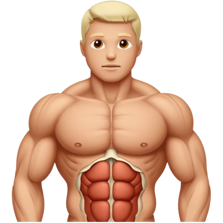 lats muscles tissues  emoji