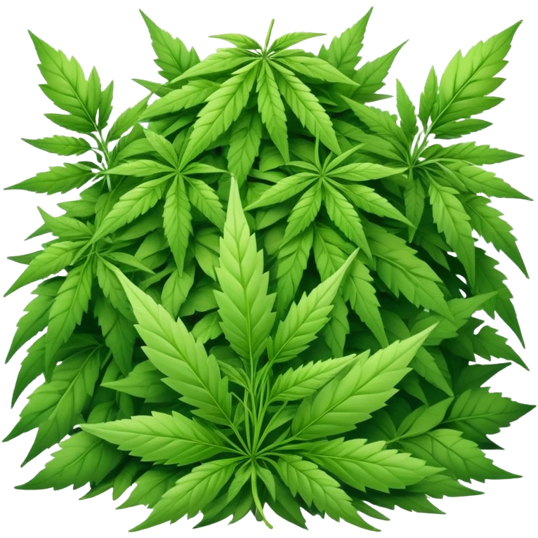Weed pile  emoji