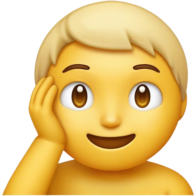 Emoji scratching its head emoji