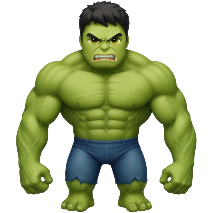 Generate an emoji of hulk emoji