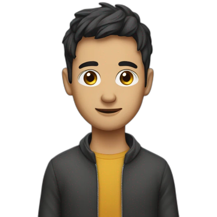 thibault in shape emoji