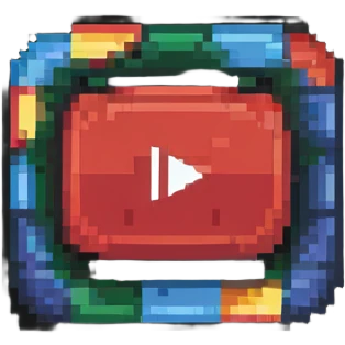 YouTube logo emoji
