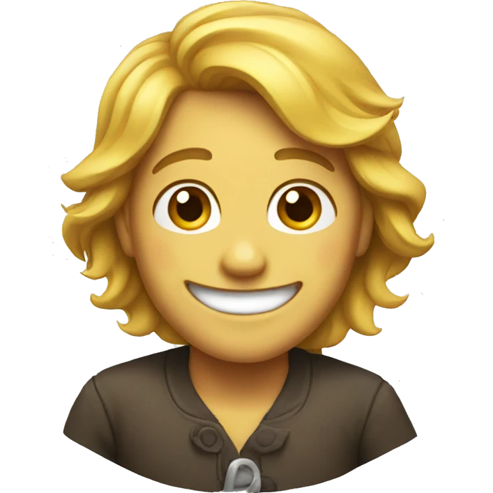 A happy emoji  emoji
