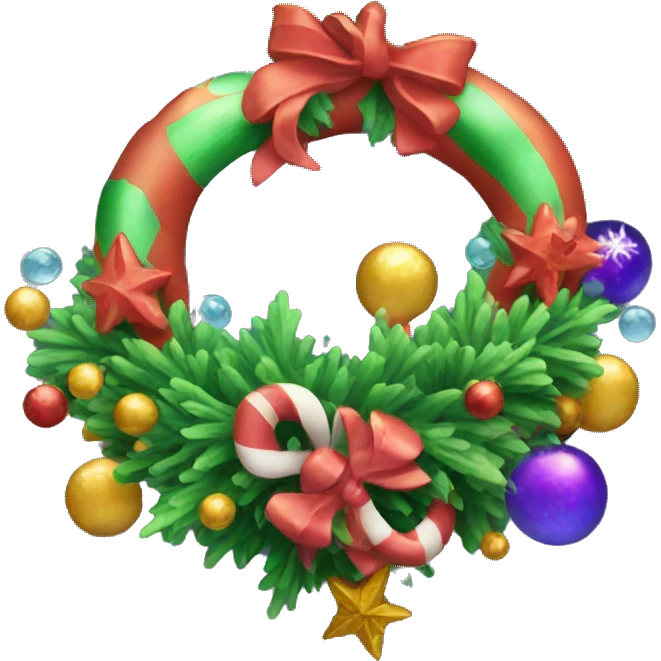 Christmas reef emoji