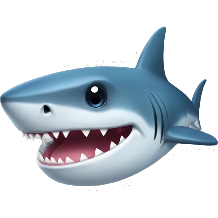 shark with topat emoji