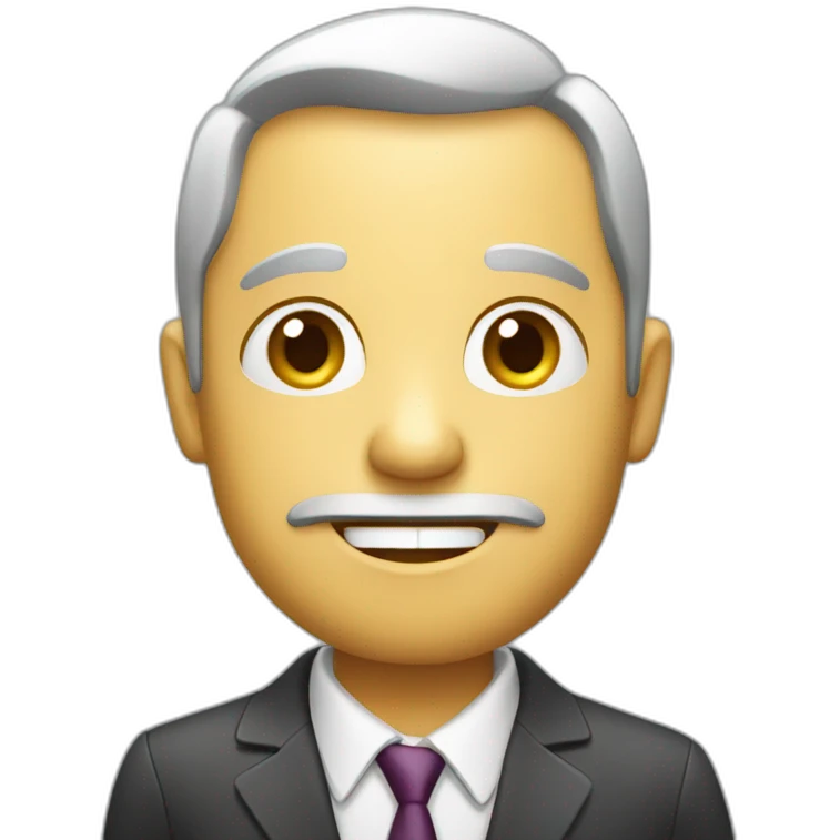 bussinesman calling  emoji