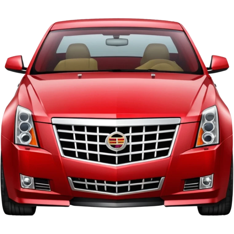 2009 red Cadillac CTS  emoji