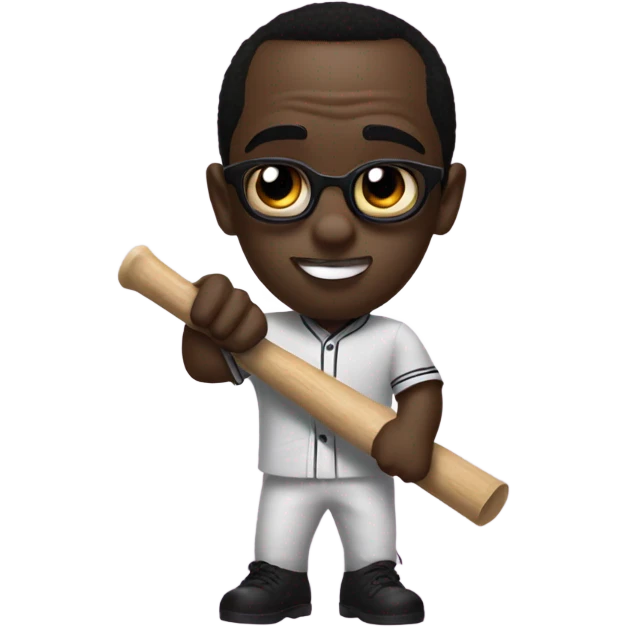 P diddy with a rubber bat emoji