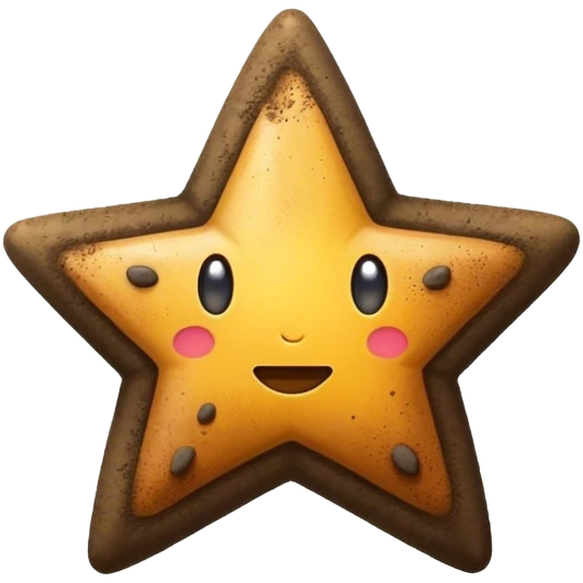 Dirt star emoji