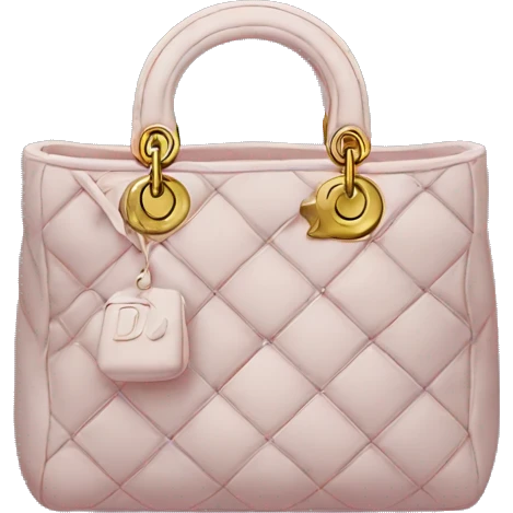 dior bag emoji