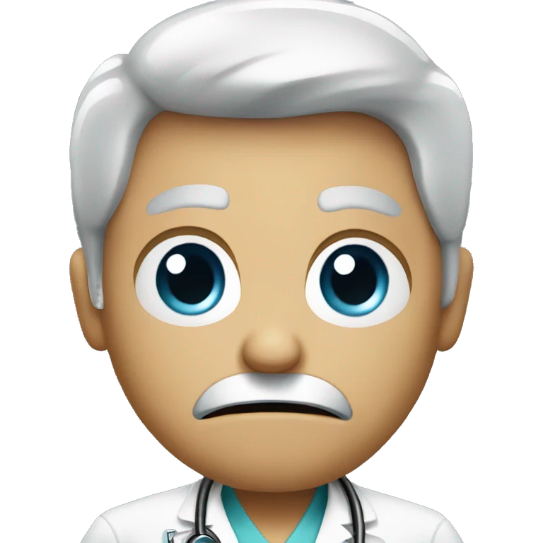 Angry doctor emoji