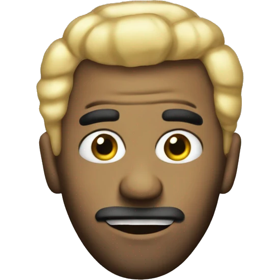 puppet evil man blonde comb over hair emoji