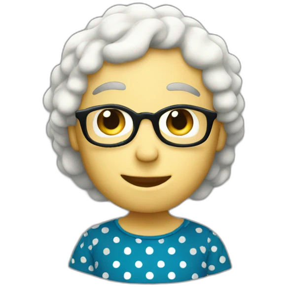 Polka dot emoji