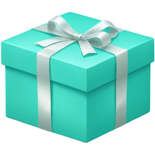 Tiffany blue box emoji