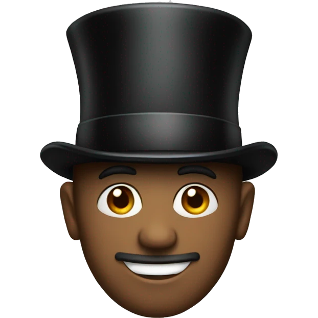 Man with top hat emoji