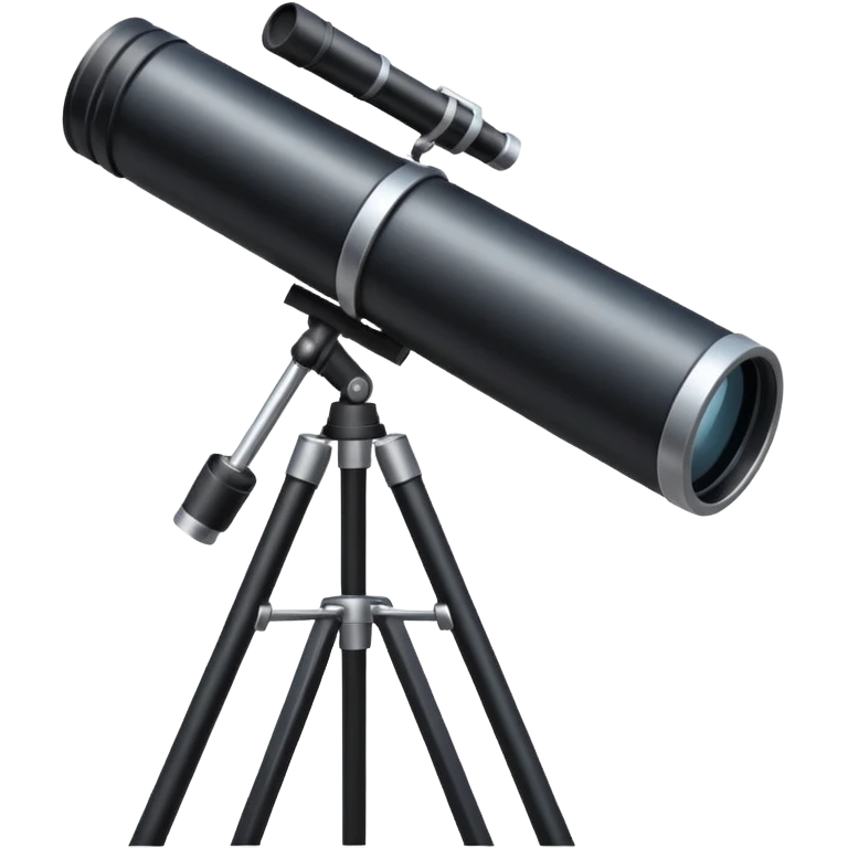 A telescope emoji