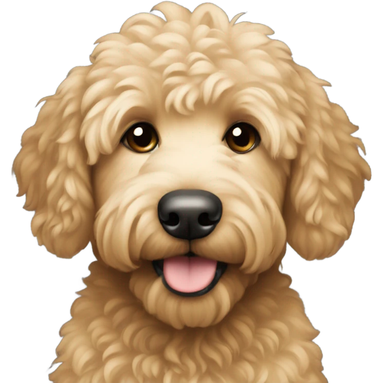 Goldendoodle emoji