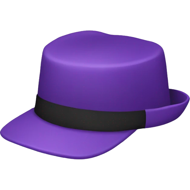 Purple Hat Cap emoji