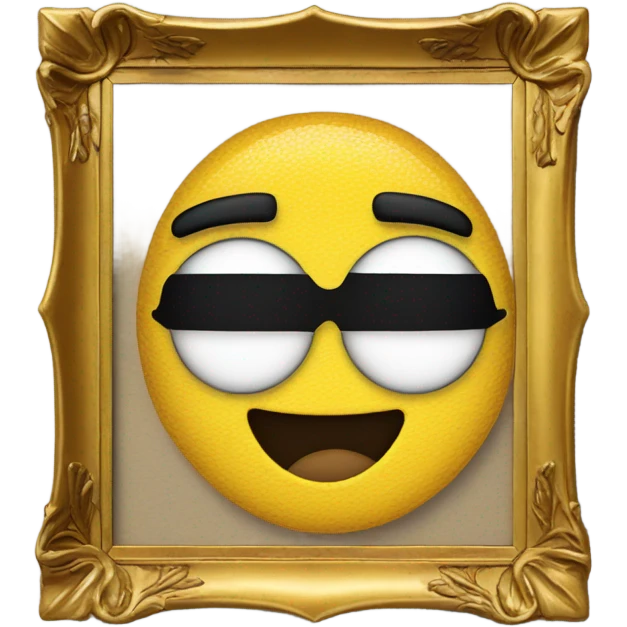 movie poster framed emoji