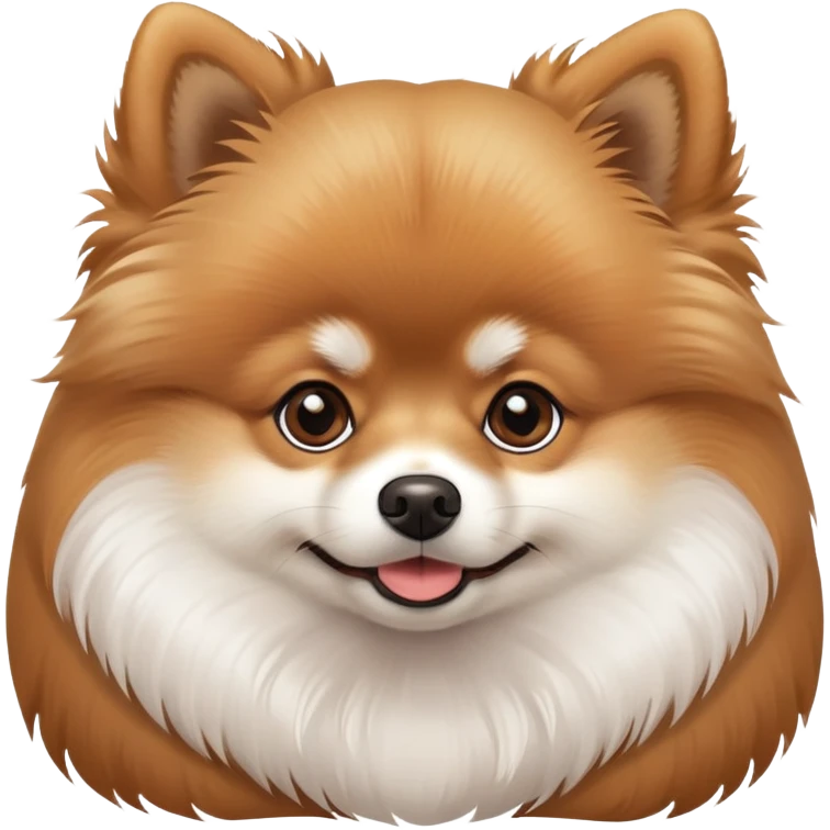 Meme dumb emotional Pomeranian Spitz emoji