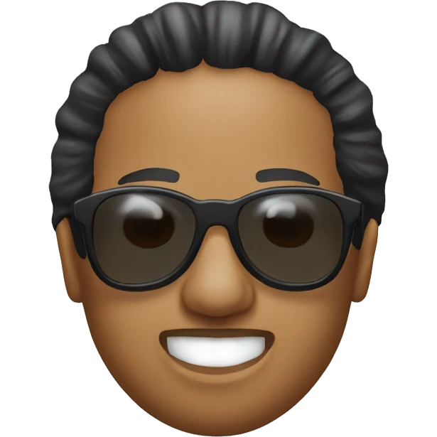 Blind stevie wonder speaking emoji