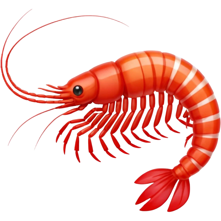 Candy shrimp emoji