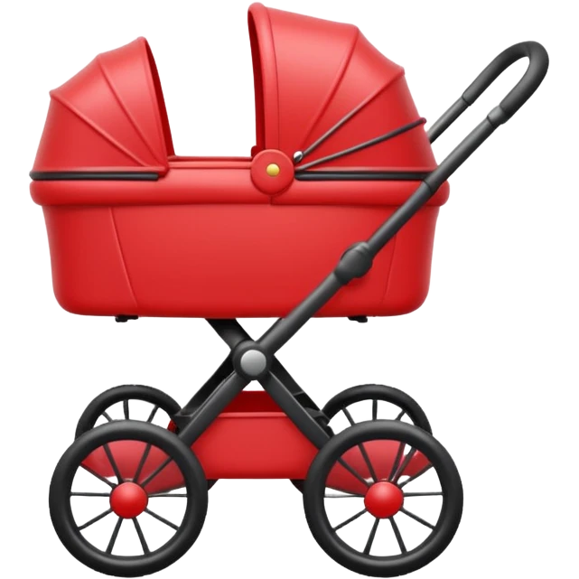 baby stroller with a photo symbol emoji