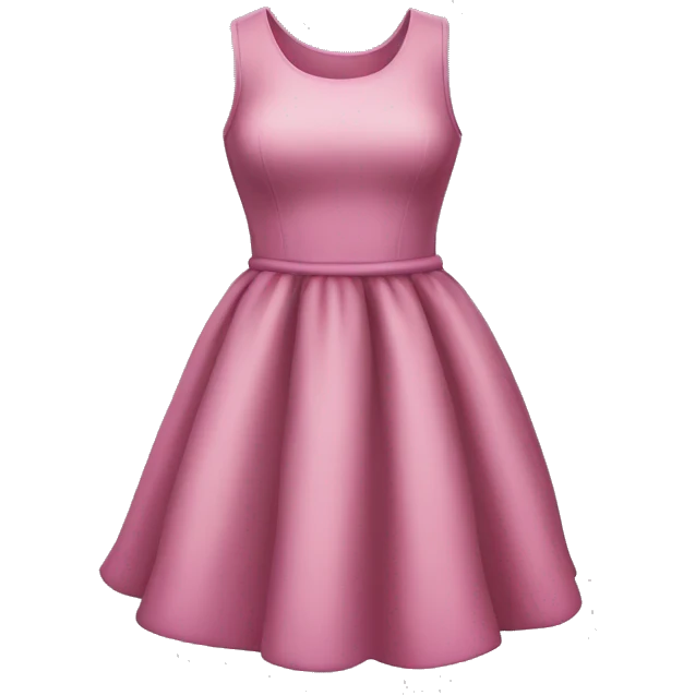 dress pibk emoji