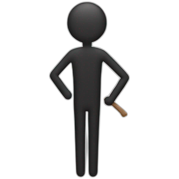Stick figure emoji