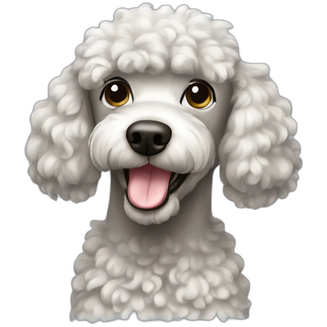 a wet poodle emoji