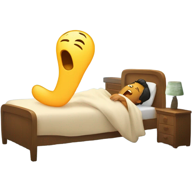 Wake up emoji