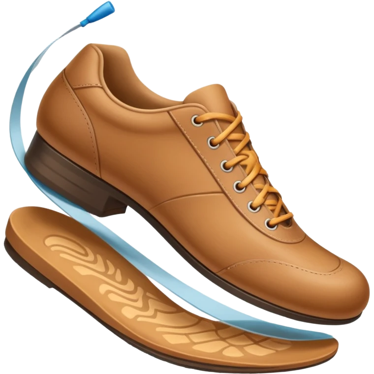a shoe with a foot inside, stepping and showing a clear shoe print below. and leg with motion line







 emoji