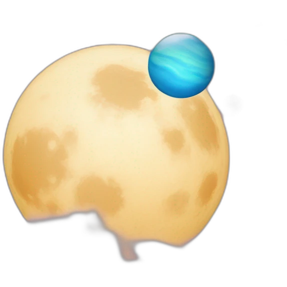 Letter "Darine" In sky with stars and random planets emoji