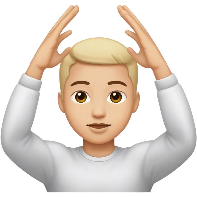 ELBOWS RAISED emoji