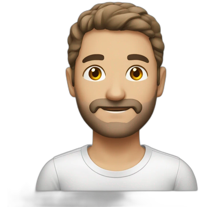 gülmekten kafasına sıkan adam emoji