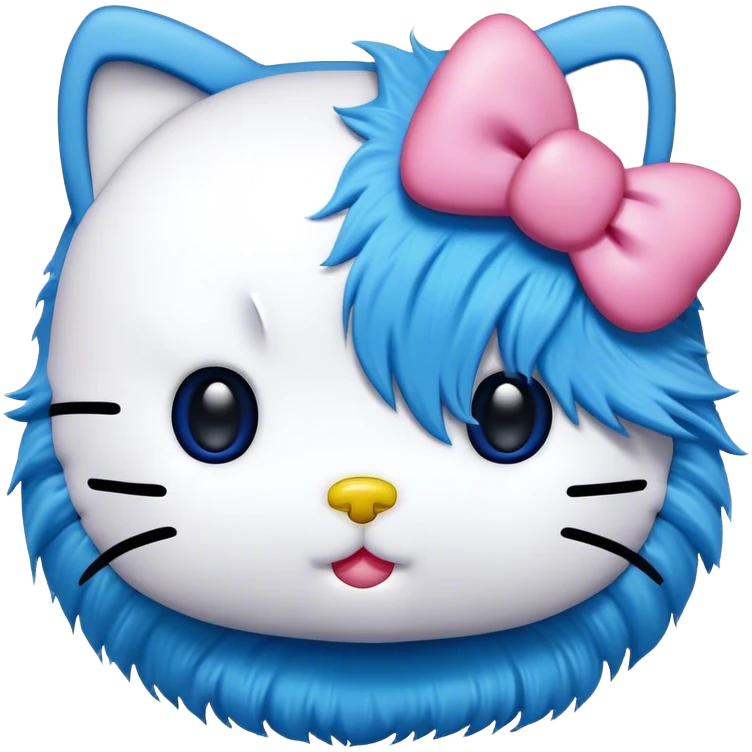 hello kitty azul  emoji
