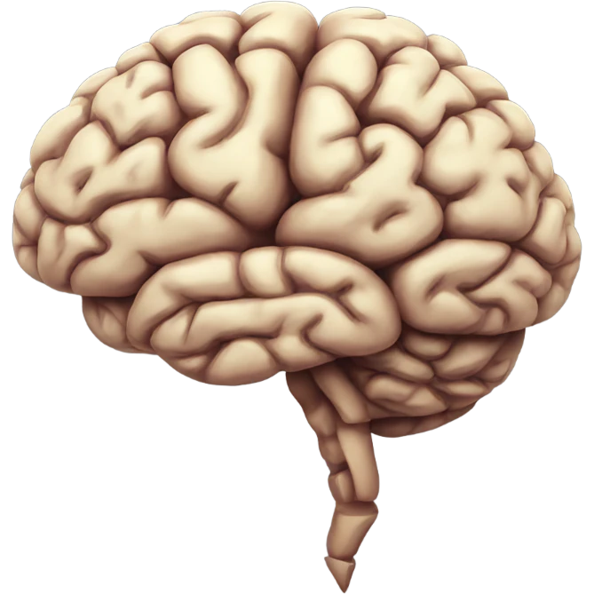 Powerful brain emoji